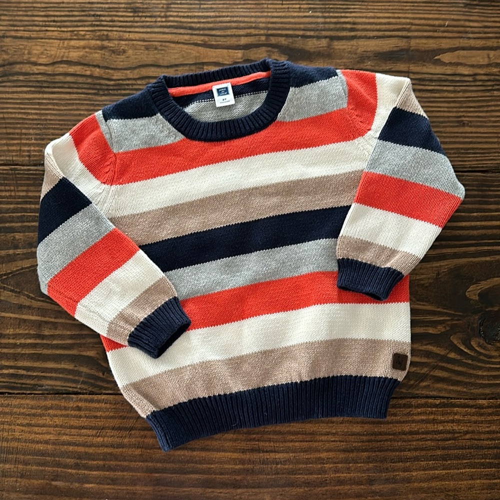 Janie and Jack Striped Sweater